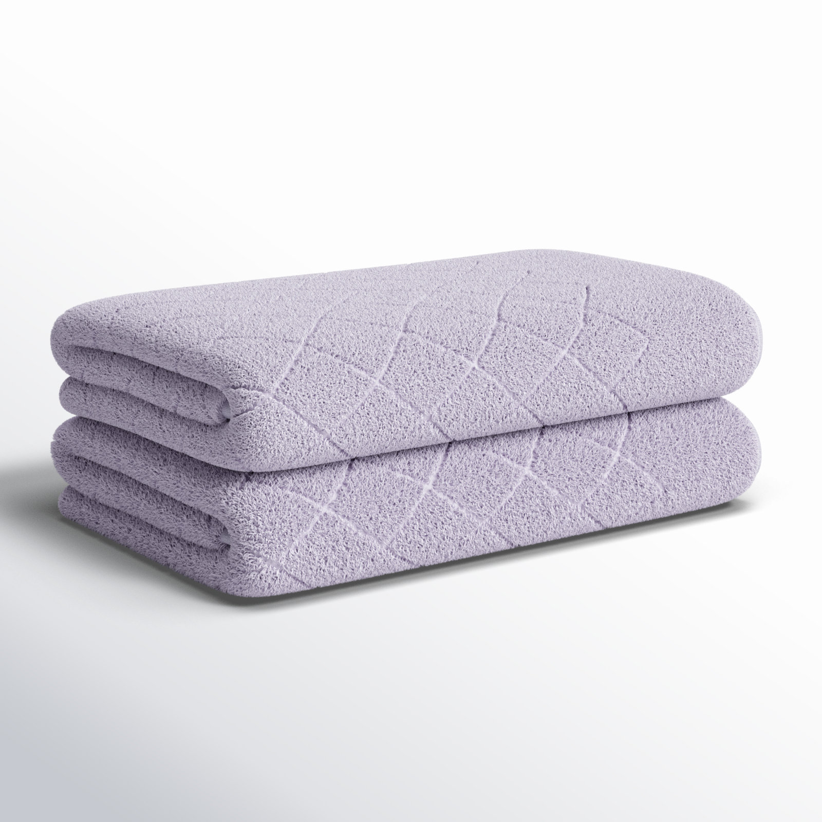 Elswick Turkish Cotton Bath Sheet Towel Set, Lilac
