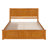 Madison Solid Wood Platform Bed with Matching Footboard & Storage Drawers -96140352-96140349
