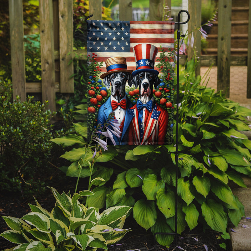 Drapeau All American Garden, Grand danois