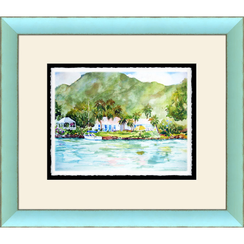 Neighbors Across The Water Painting