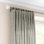 100% Polyester Thermal Blackout Pair Curtains Panel