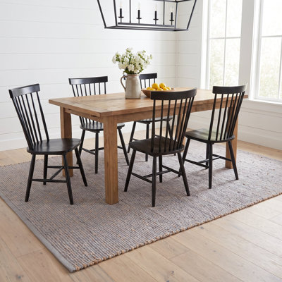 Colston Jute and Cotton Braided Farmhouse Rug