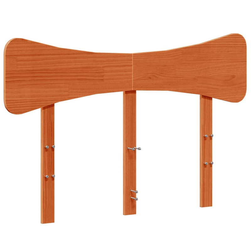 Lovina Headboard, Wax Brown, 81cm H x 140.5cm W x 3.5cm D