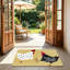 Paillasson 24 x 36 po jaune moutarde