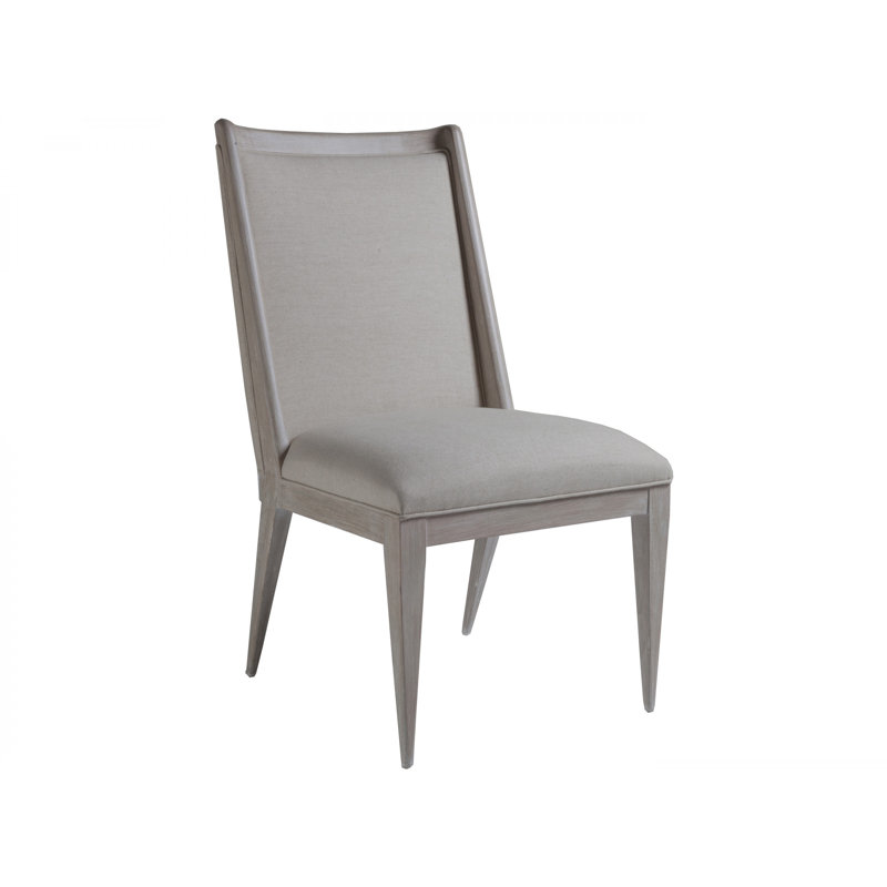 Chaise d'appoint rembourrée Coik Haiku, Bianco