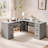 Modular L-Shaped Executive Desk-102620389
