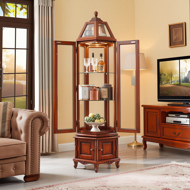 Armoire à vin 75,59 "style américain