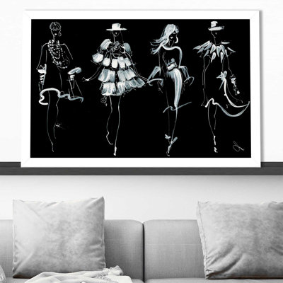 "Runway" par Jodi, reproduction sur acrylique