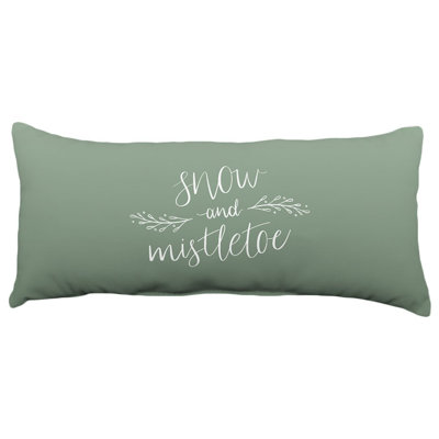 17Snow & Mistletoe Double Sided Pillow
