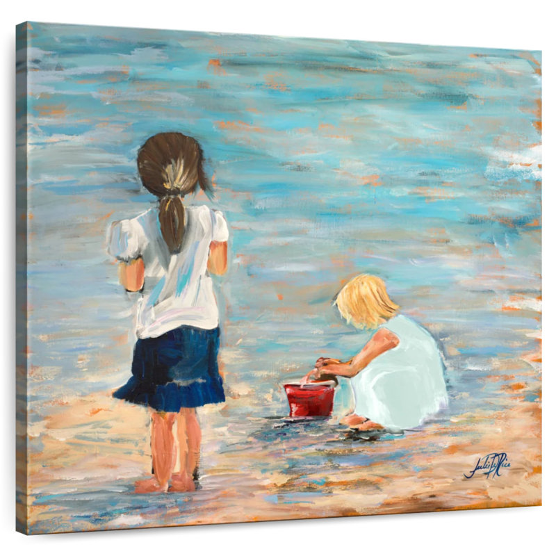 Leisha, souvenirs de la côte, H 36 po x l 36 po