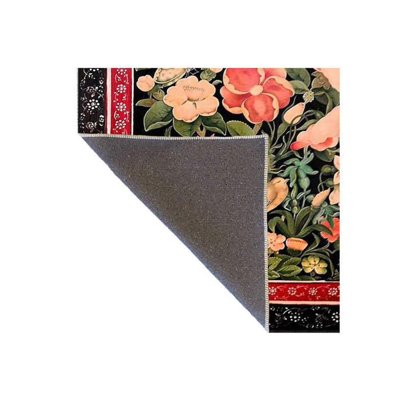 Tapis décoratif lavable à la machine, Tapis de couloir 2 pi 6 po x 9 pi 10 po
