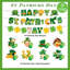 Ensemble de 9 décorations festives pour la fête de la Saint-Patrick