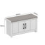 Limestone Alezae 2 Door Shoe Storage Bench-120871806