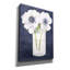«Tranquil Blossoms 1 Navy C» par James Wiens, art mural sur toile-280376946