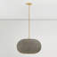 Penarth Pendant in Aged Brass