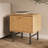 Latitude Run Lanai End Table in Modern Design Nightstand with Storage-559322346