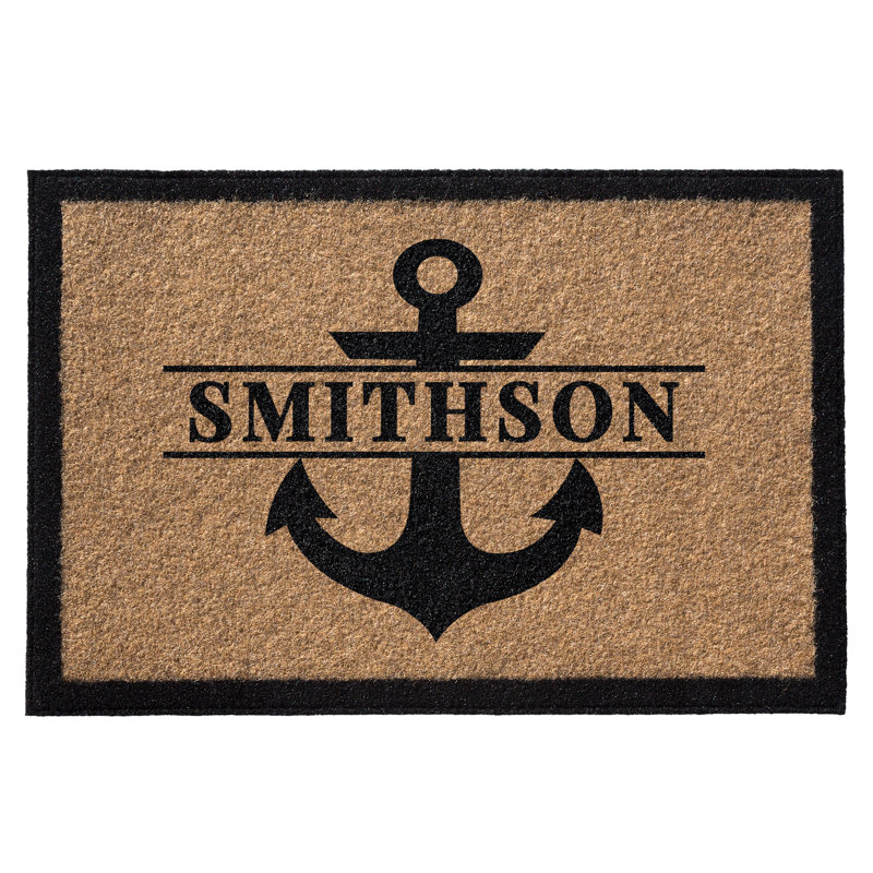 Tapis d'extérieur antidérapant Crescio 60 "x 36", Oui, Brun clair