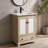 Bathroom Vanity Sink Base Wooden Material Ready-to-Assemble Bathroom Cabinet 24" Width without sink