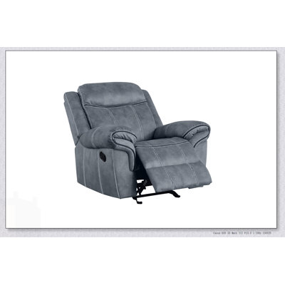 Comfortable Velvet Recliner Chair With Gliding And Reclining Functions, Perfect For Small Spaces In Living Rooms And Bedrooms.