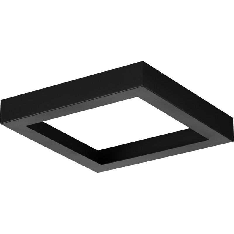 Anneau de lumière Arenijus, Noir, H 1,1 po x l 7 po x P 7 po