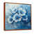 Toile avec cadre flottant brun