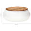 Wells Solid Wood Solid Coffee Table-212562977