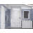 Tub'n Wall Series 29" x 53" Right Side Drain Soaker Bathtub in White with Matching Smooth Shower Wall Kit-23009546