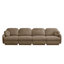 Canapé 4 places Chenille Cloud