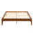 12 Inch Full Size Solid Dry Bamboo Wood Platform Bed Frame, With Wood Slat Support, No Box Spring Needed, Easy Assembly-1112210030-1112210025