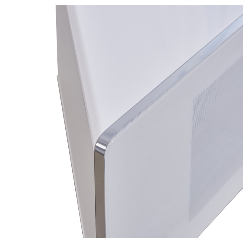 Vosgan Unfinished TV Stand for TVs up to 60", White