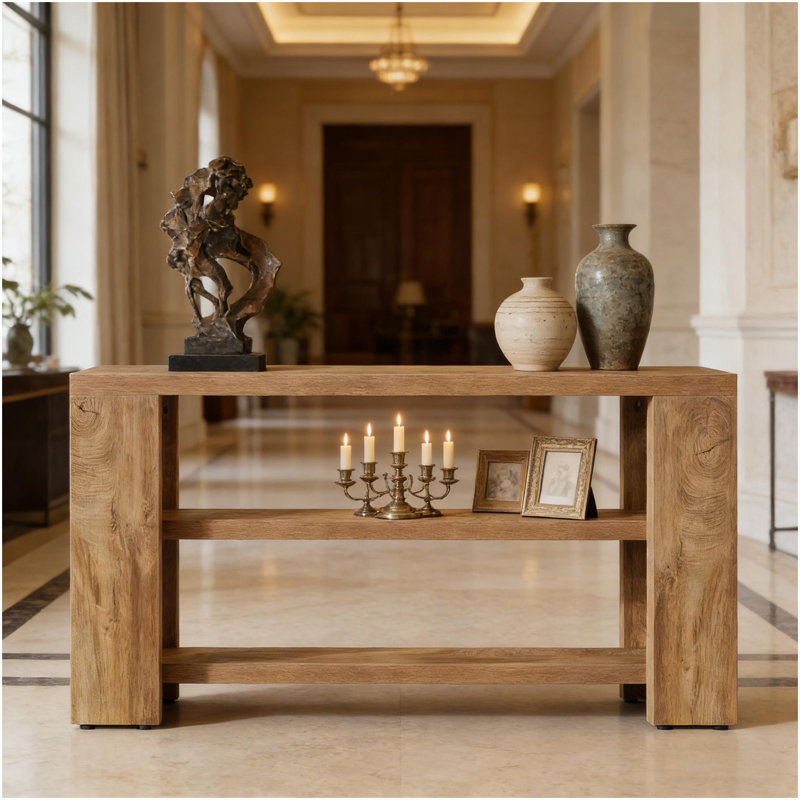 Table de canapé, table d'appoint à 3 niveaux, console