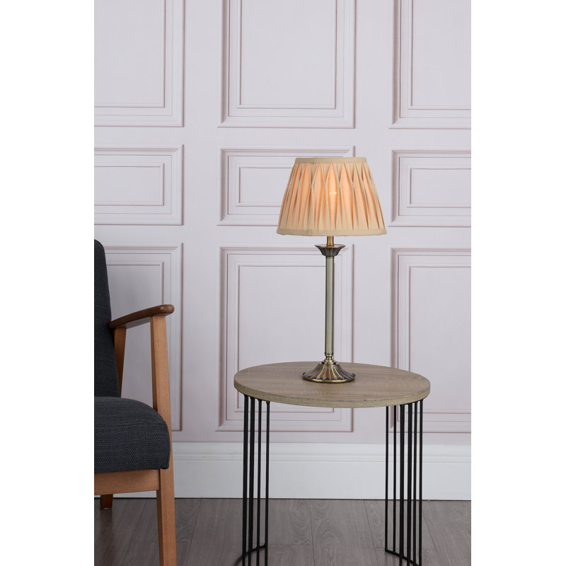 Belvidere Metal Buffet Lamp, Antique Brass