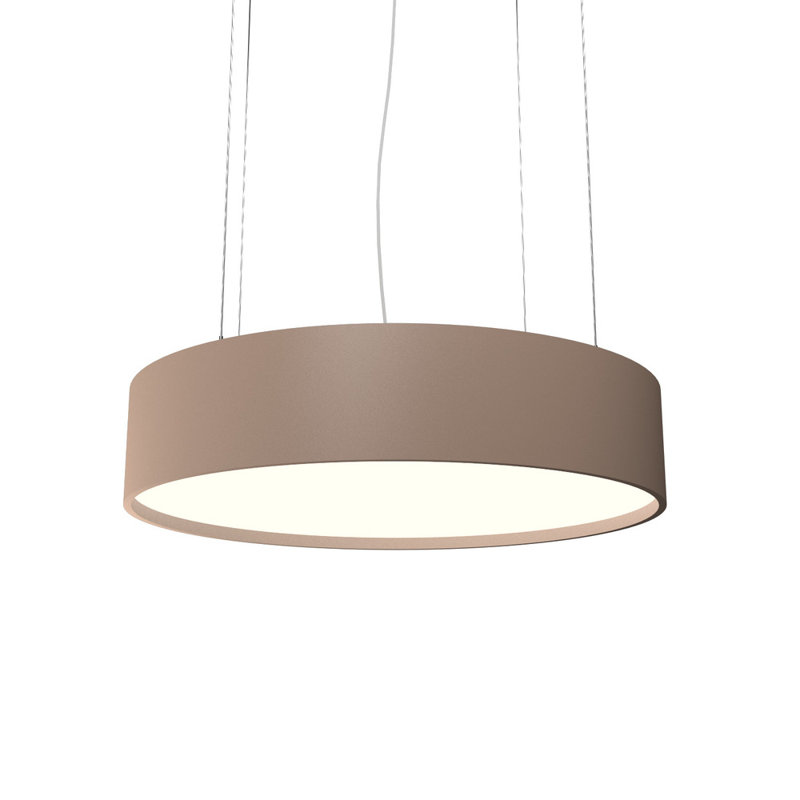 Cilíndrico 3 - Light Chandelier, American Walnut, 1