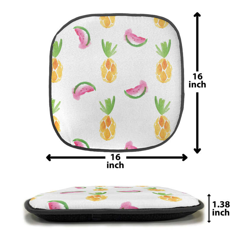 Outdoor 1.38'' Dining Chair Seat Cushion