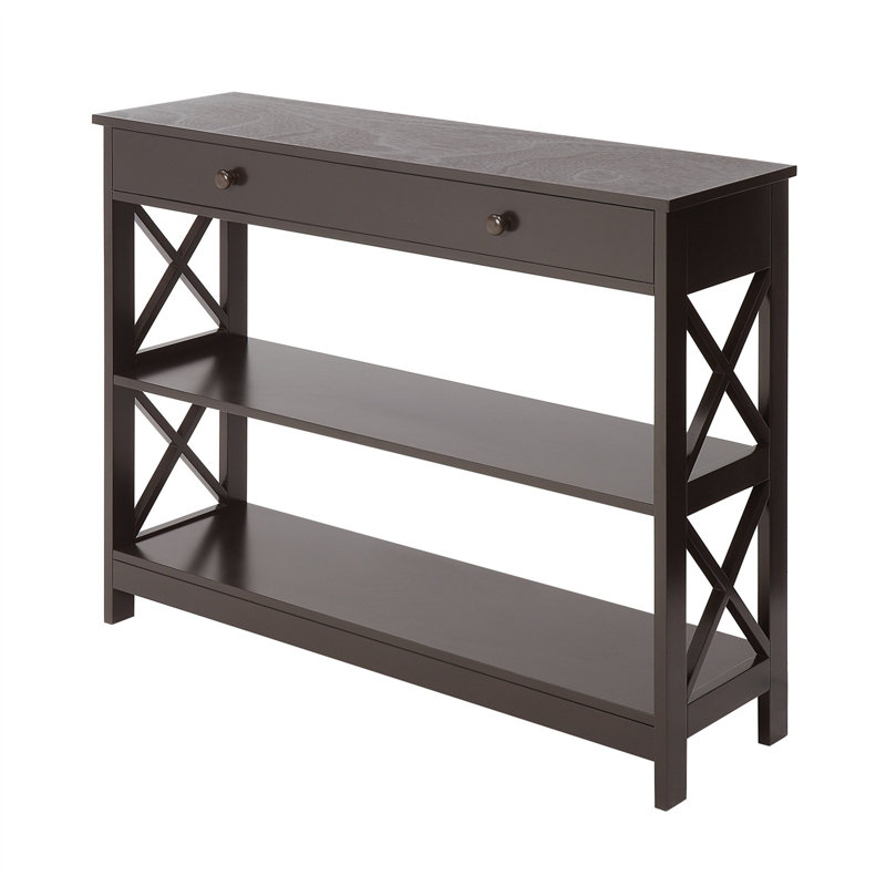 Toyna 39.49'' Console Table, Espresso, Espresso