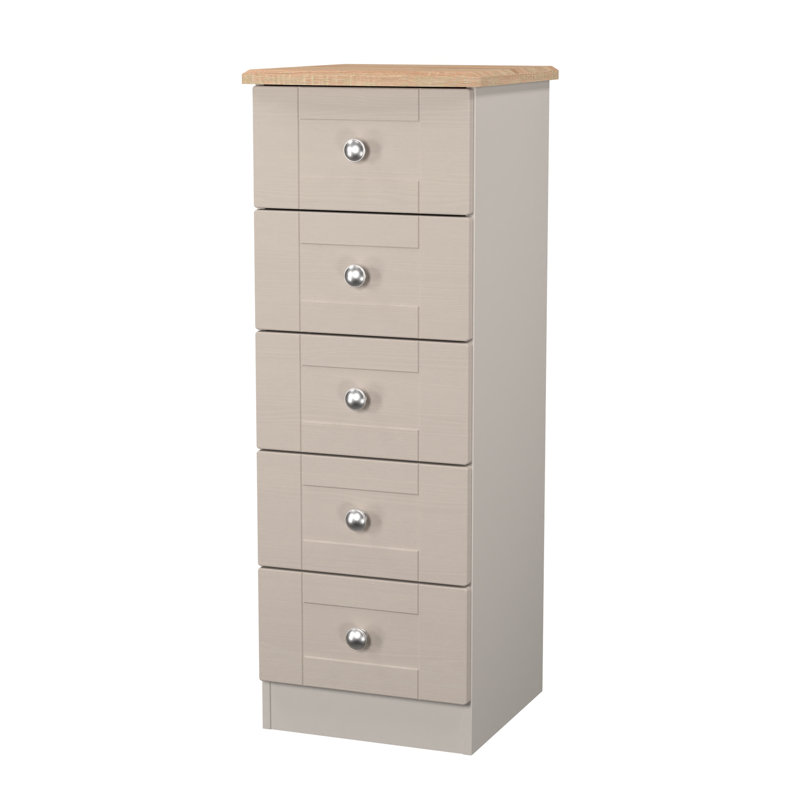 Ondrasek 40cm W Manufactured Wood Bedside Table, Beige