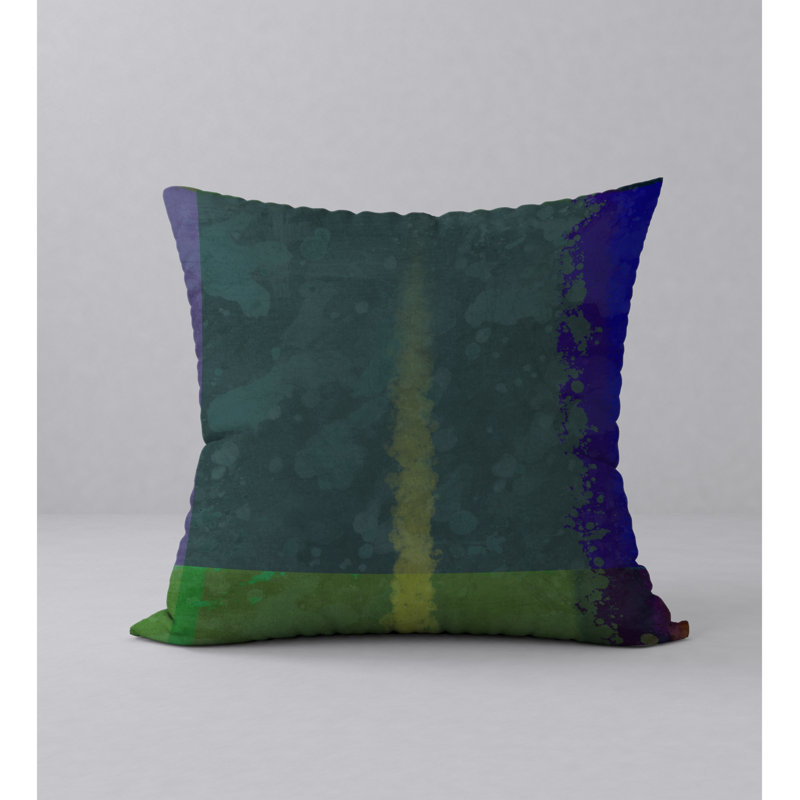 Fab Abstract Reversible Throw Pillow, 20" H x 20" W