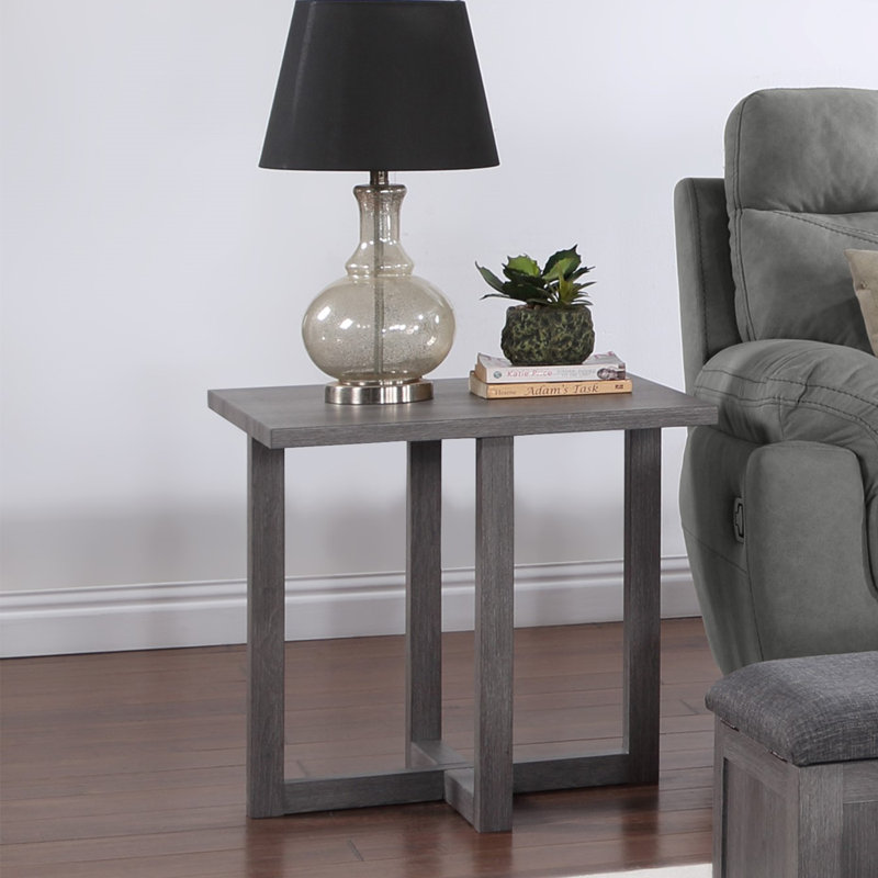 Table de bout Shaw, Gris