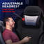 Fauteuil de jeu inclinable RESPAWN 900 avec repose-pieds, porte-gobelet et pivot, tissu gris