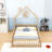 Full House-Shaped Bed With Fence-1509836906