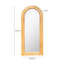 Miroir de plancher en rotin 70 po-1450407722