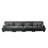4-Seater Modular Deep Seat Sectional Sofa Couch-260126159