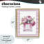 Cadre flottant Rosy Pink Perfume Bouquet, design par Christine Simpson Art-340344086-340344085