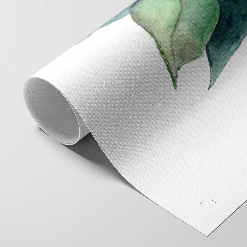 Plant chinoiserie I - impression sur toile seulement - non encadrée, H 12 po x l 8 po