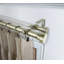 Steel Adjustable 1'' Double Curtain Rod-33395884-33395882
