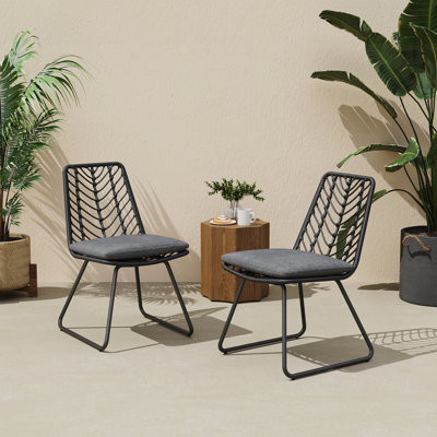 Transitional Style Chair Set Of 2