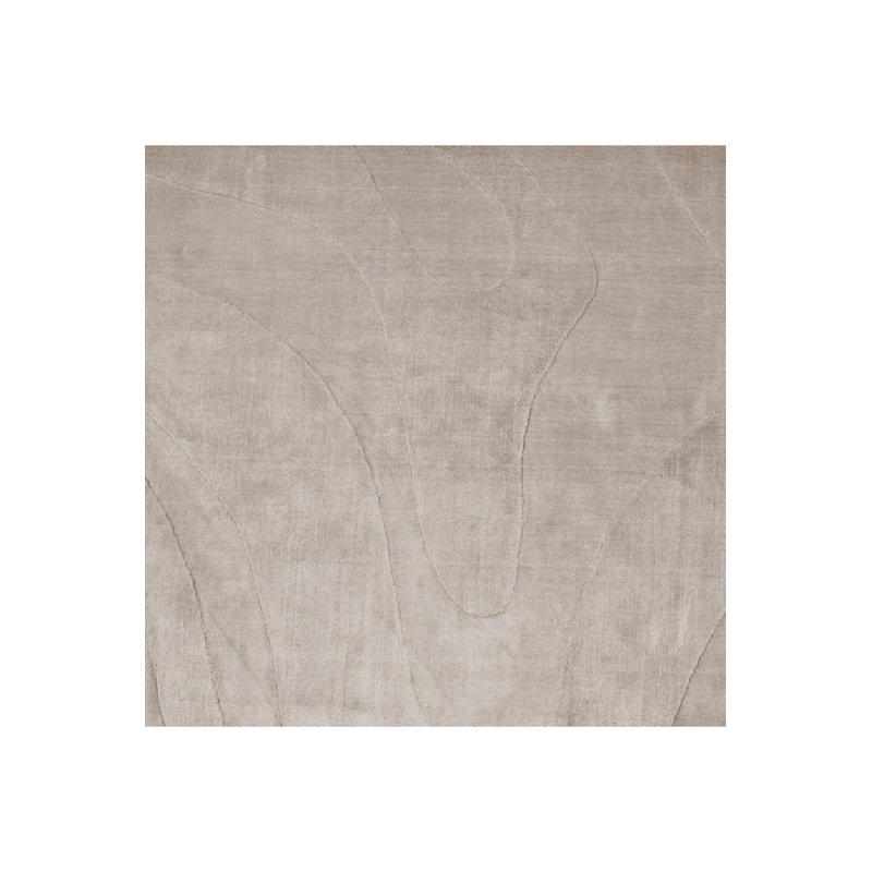 Abstract Area Rug in Natural