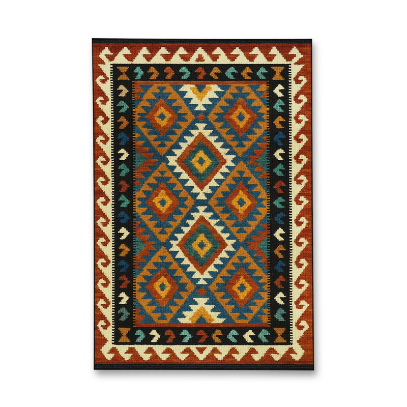 Tapis beige tissé traditionnel Mosso, 2'6" x 4'11"