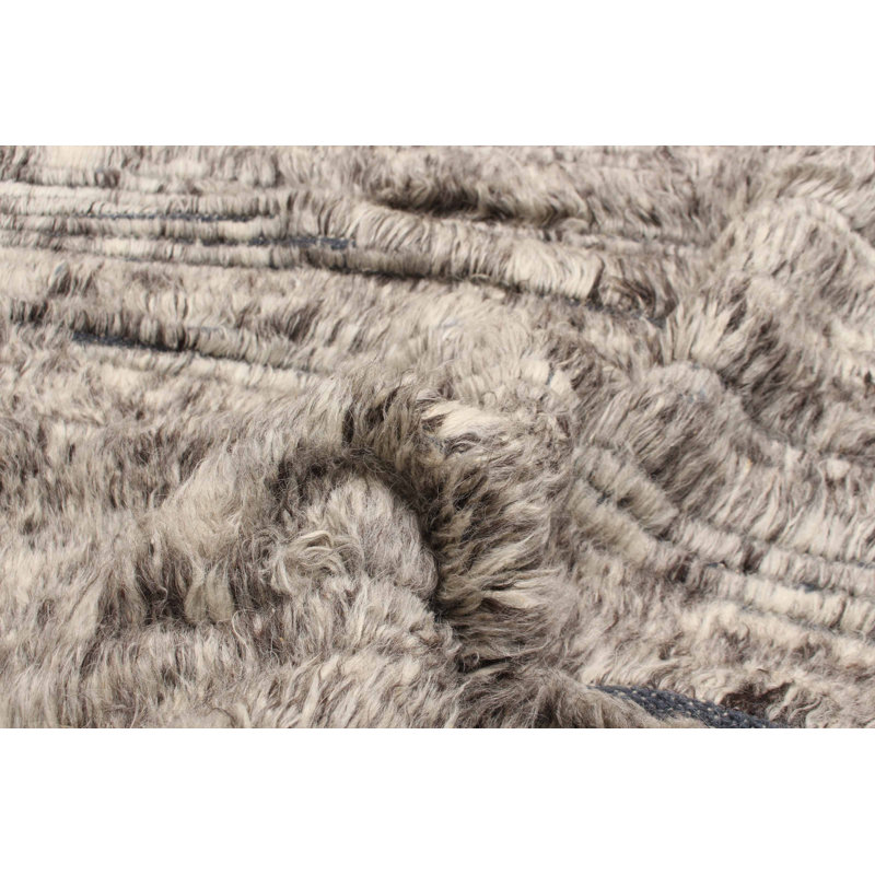 Tapis gris Tangier 4 pi 2 po x 5 pi 2 po