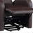 Ricardo Brown Synthetic Leather Power Motion Recliner W/Lift-291655439